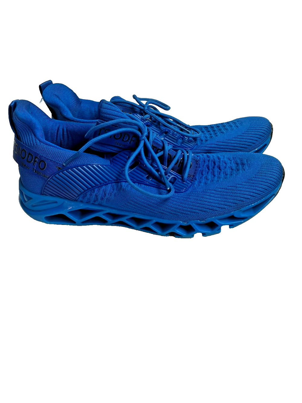 TSIODFO Men’s Size 11.5 EUR 45 Blue Fashion Street Wear Sneakers Casual Shoes